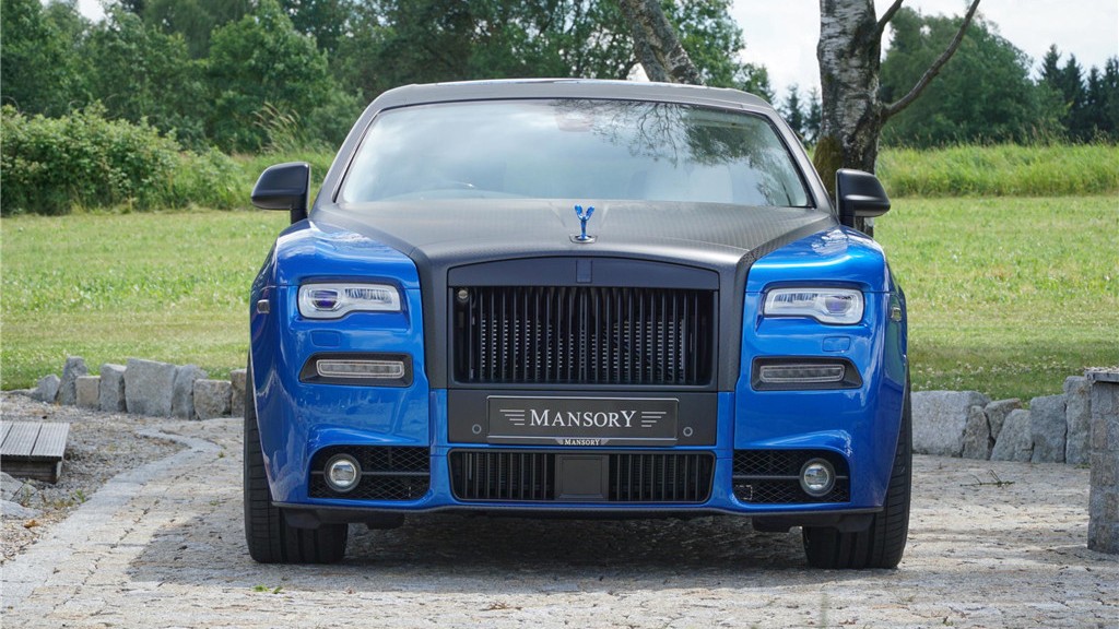 劳斯莱斯Ghost IIMANSORY迈莎锐的晚礼服已经取得了最好的成绩